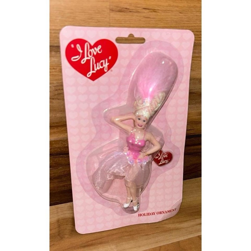 RARE Vintage I‎ Love Lucy Holiday Ornament, Kurt Adler, SEALED